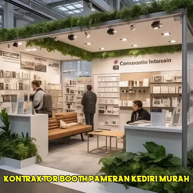 kontraktor booth pameran kediri murah